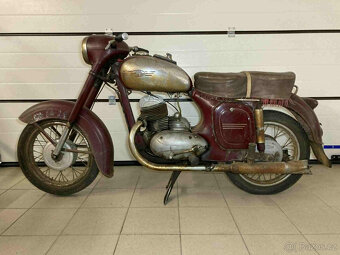 Jawa 250/353 kývačka - 1956 -díly jak půlbuben