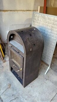 Krbová kamna včetně kouřovodu prodám