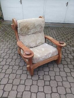 Rustikální křeslo dohodou