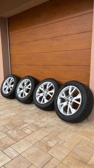 ALU KOLA Škoda R17 5X112 ZIMNÍ PNEU 225/50 R17