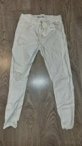 Zara bílé džíny
