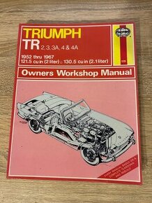 TRIUMPH TR2,3,3A,4,4A Servisní manuál/ dílenská příručka