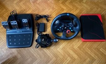 Herní volant Logitech G29 + Řadící páka + volant Acelith