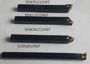 Sada soustružnických nožů 12mm 4ks