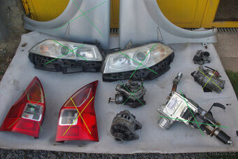 Díly Renault Megane 1.9 dTi 81 kW r.v. 2006