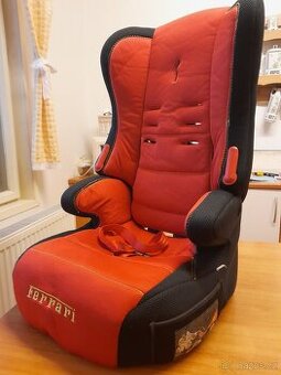 Autosedačka Ferrari červená