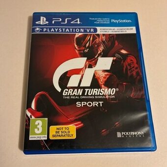 Gran turismo sport ps4 CZ titulky