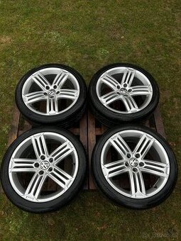 Alu kola 5x112 r18 + letní pneu