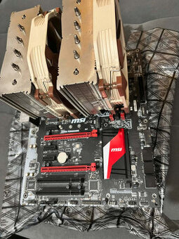 kompletně osazená deska