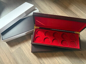 Univerzální etue pro zlaté mince 10x 1oz 39mm