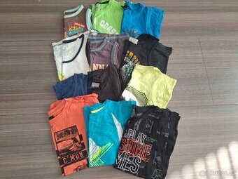 Tílko, tričko bez rukávů vel. 122 - 146