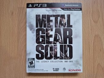 Predám na PS3 Metal Gear Solid the Legacy Collection