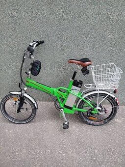 Skládací elektrokolo