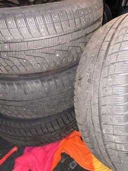 Hybridní disky 16” 5x112 a zimní pneu 215/60/R16