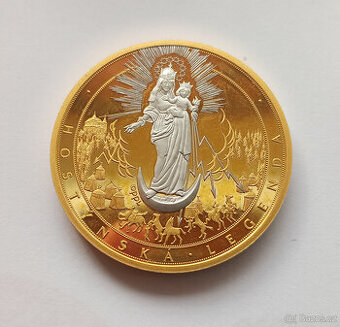 Pamětní medaile – Hostýnská legenda | zlato & platina, PROOF