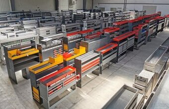 Regále do úžitkových vozidiel SORTIMO BOTT WURTH ALUCA