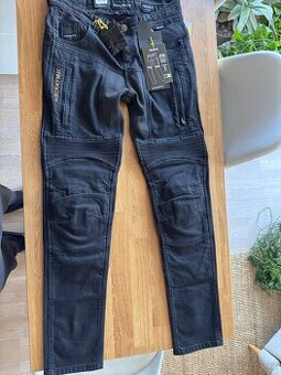 Moto kalhoty Trilobite Parado doublelayer AAAA slim fit