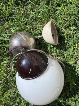 Starodávný, stahovací lustr