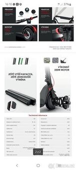 Koloběžka Bohman GO PLUS RED