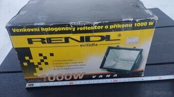 Reflektor Halogenový RENDL 1000 W