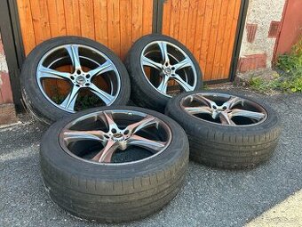 Alu kola Kosei R20 5x112 + Letní pneu 255/45/20