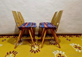 RETRO ŽIDLE TATRA (J. JIRÁK)- 60 LÉTA