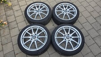 Alu kola BMW 18" 5x120 letní pneu 225/40 R18 8mm E90