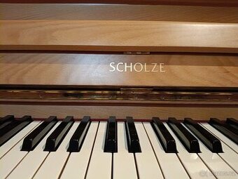 Piano, pianino, tradiční česká značka Scholze