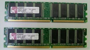 1GB Kit 2x 512MB Kingston KTH-D530/512 PC-3200U DDR-400 CL3