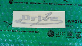 Nový originál nápis DRIVE stříbrný Škoda Octavia I (1U)