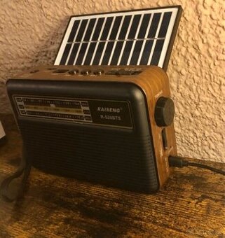 Nové solární rádio