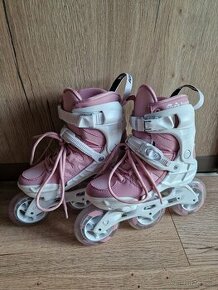 Kolečkové brusle Powerslide Phuzion Argon Rose 100 Trinity