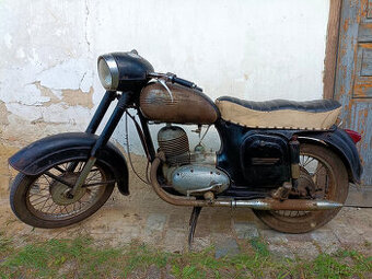 motocykl jawa čz kývačka 175 ccm typ 356 bez tp