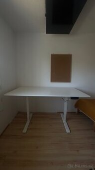 AlzaErgo Table ET1 NewGen bílý s deskou