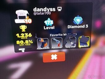 Roblox Rivals účet - 1