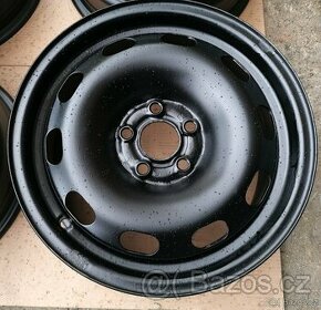 Plechové disky 15"5X100 J6.0 ET38 Škoda VW,Seat,Audi