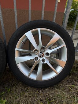 Alu 5x112 r17 Letní pneu Originál Škoda