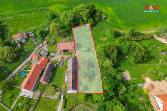 Prodej pozemku k bydlení, 2302 m², Zahrádka - 1