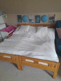 Dětské postele Ikea 2ks 70x160cm s matracemi