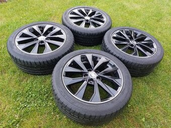 16" alu kola Škoda - FABIA III, RAPID + pneu Dunlop 215/45