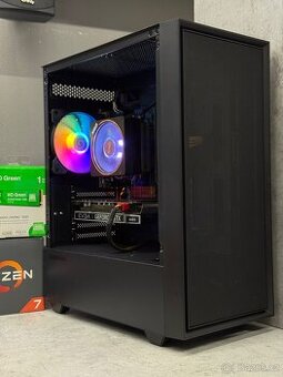 Herní PC Ryzen 2700X / 24GB / GTX1660 6GB / 1TB nvme