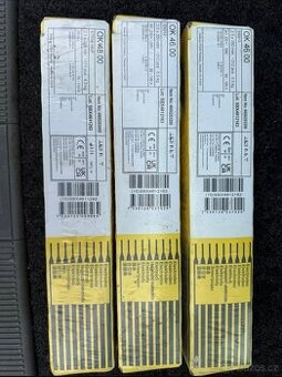Nové esab elektrody 2,5x350mm - ok 46, ok 48