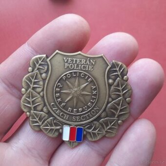 ODZNAK VETERÁN POLICIE ORIGINÁL - 1