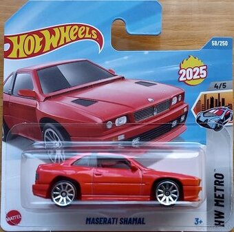 2025 HOT WHEELS 1:64 MASERATI SHAMAL