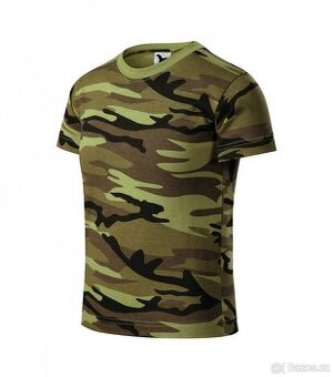 Triko dětské Malfini Camo - český vzor
