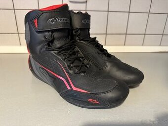 Boty na motorku Alpinestars Faster 3 RED