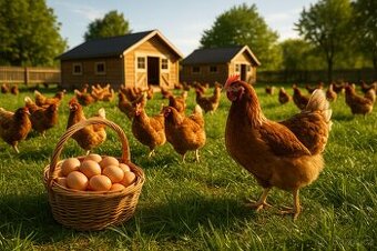 🐓 Domácí vejce z volného chovu – dovoz po Praze zdarma