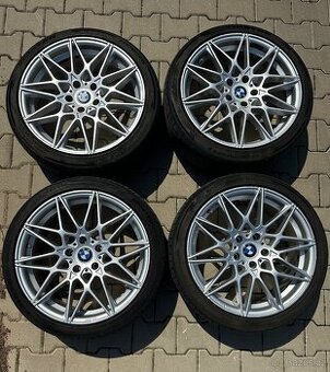 BMW alu kola 19" 5×120 + letní pneu