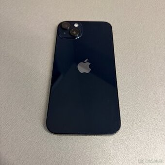 iPhone 14 Plus 128GB černý, pěkný stav, 12 měsíců záruka
