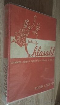 Prodám časopis Mladý hlasatel 2.ročník - Jaroslav Foglar